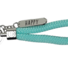 Schlaufen-Schlüsselanhänger "Happy"