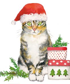 Servietten "Christmas Kitty" by ppd