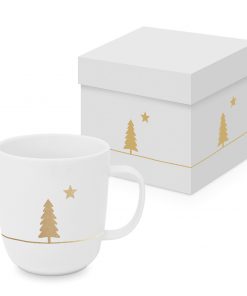 ppd Tasse "Pure Gold Tree" in Geschenkbox