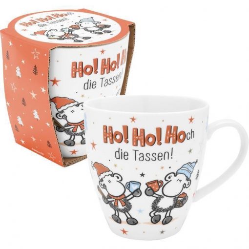 Sheepworld Tasse "Ho Ho Ho"