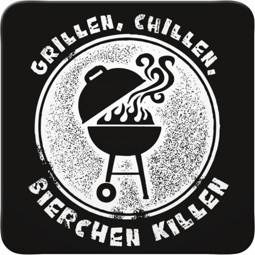 Sheepworld Untersetzer Grillen chillen Bierchen killen