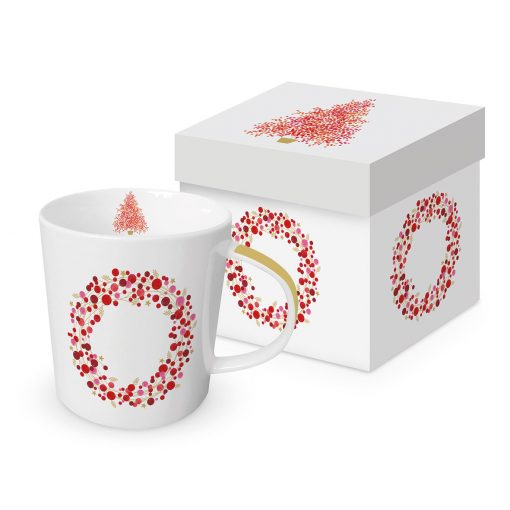 ppd Tasse "Season's Greetings" in Geschenkbox