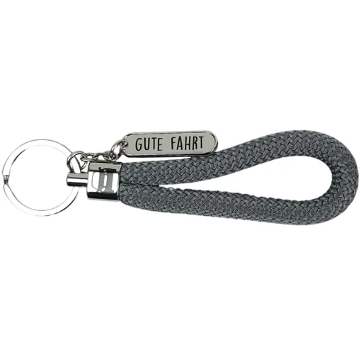 Schlaufen-Schlüsselanhänger "Gute Fahrt"