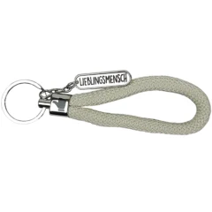 Schlaufen-Schlüsselanhänger "Lieblingsmensch"