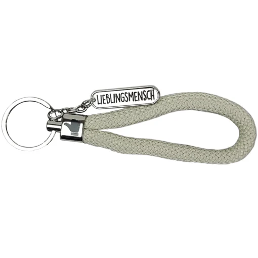 Schlaufen-Schlüsselanhänger "Lieblingsmensch"