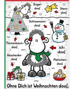 Adventskalender "Ohne Dich ist Weihnachten doof" - Sheepworld