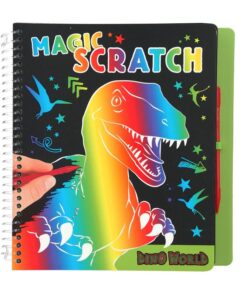 DINO WORLD Magic Scratch Book