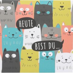 Pop-up-Musikkarte "Heute bist du..." mit Licht-Effekt