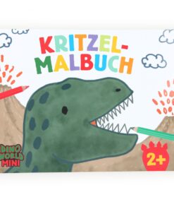 DINO WORLD Kritzel-Malbuch - MINI DINO