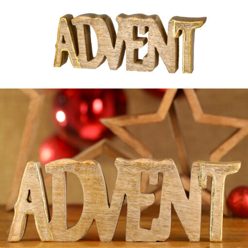 Deko Schriftzug "Advent"