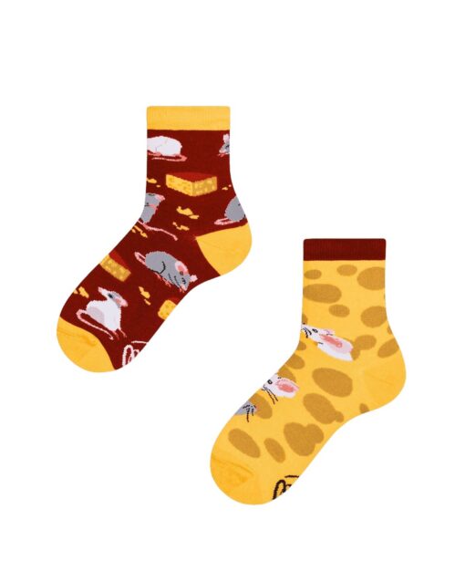 Many Mornings® Socken MOUSE AND CHEESE