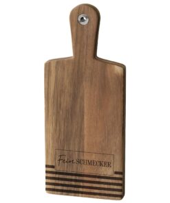 Geschenk für Dich Holzbrett "Feinschmecker"