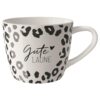 Maxi-Becher "Gute Laune" (Salt & Pepper) - Geschenk für Dich