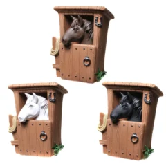 Spardose "Pferd im Stall", verschiedene Farben