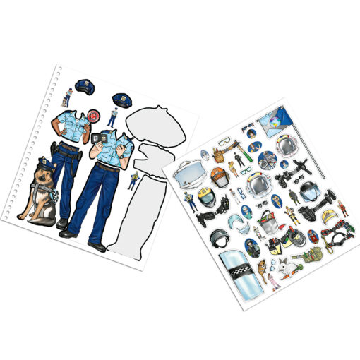 TOPModel Dress Me Up Stickerbuch - Jobs