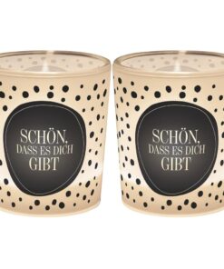 Geschenk für Dich Windlicht "Schön"