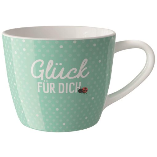 Geschenk für Dich Maxi Becher "Glück"