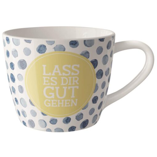 Maxi-Becher "Lass es Dir gut gehen" - Geschenk für Dich