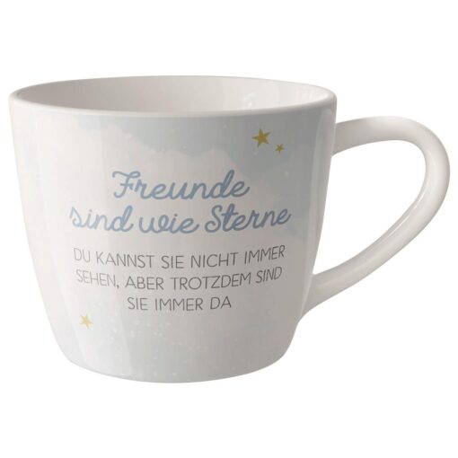 Maxi-Becher "Freunde" (Liebe Grüße) - Geschenk für Dich