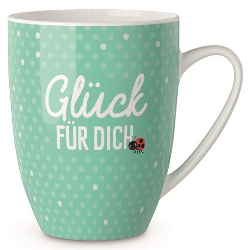 Geschenk für Dich Becher "Glück"