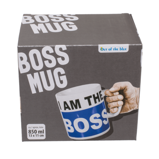 Becher "I am the Boss"