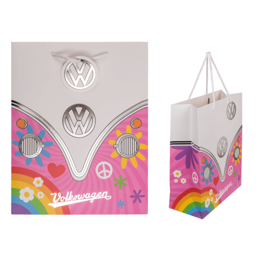 Geschenktüte VW T1 Bus "Floral II"