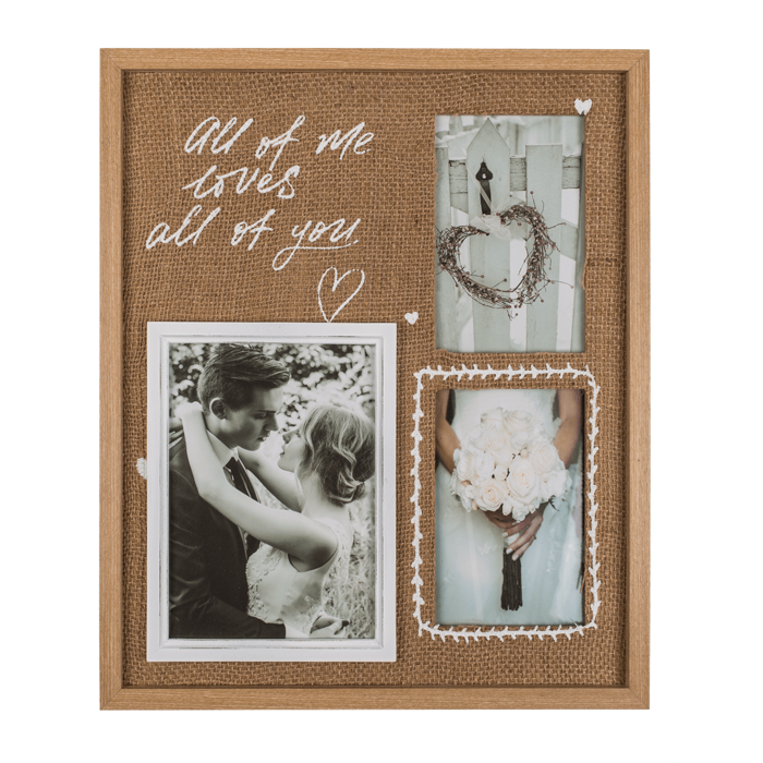 Holz-Bilderrahmen "Love"