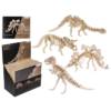 Naturholz-3D-Puzzle Dinosaurierskelett