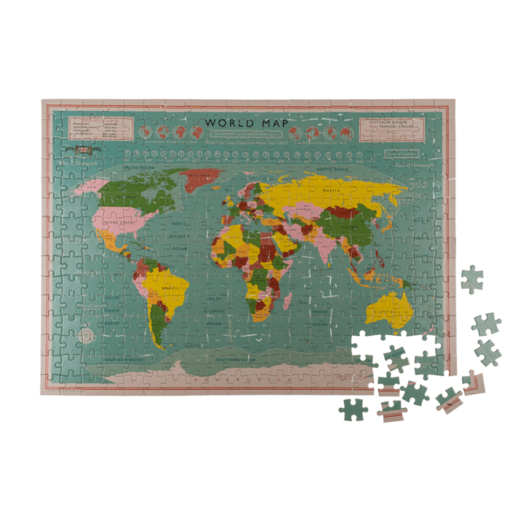 Puzzle Weltkarte 300 Teile