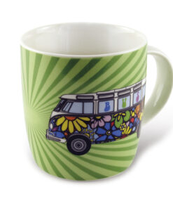 VW T1 Bulli Kaffeetasse, in grün