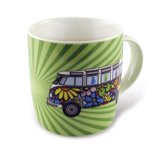 VW T1 Bulli Kaffeetasse, in grün