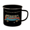 VW T1 Bulli Emaille Tasse - Samba & Beetle