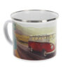 VW T1 Bus Emaille Tasse - Highway 1