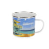 VW T1 Bulli Emaille Tasse - Beachlife in verschiedenen Blickwinkeln