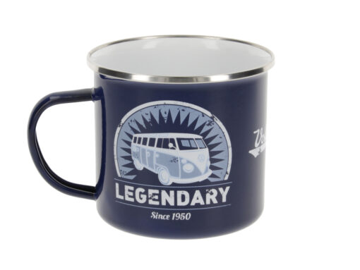 VW T1 Bus Emaille Tasse - Legendary