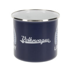 VW T1 Bus Emaille Tasse - Legendary aus verschiedenen Blickwinkeln