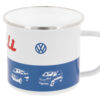 VW T1 Bus Emaille Tasse - Bulli Driver aus verschiedenen Blickwinkeln