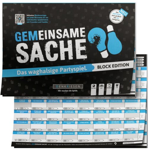 GEMEINSAME SACHE® Block Edition "Das waghalsige Partyspiel"