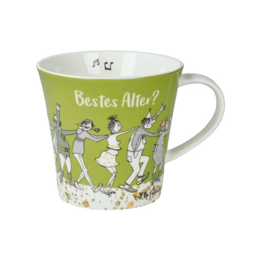 Barbara Freundlieb - Tasse "Bestes Alter?"