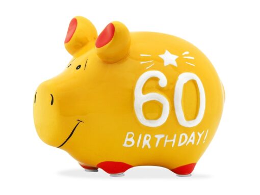 KCG Sparschwein "60. Geburtstag"