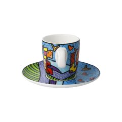 Romero Britto – Espressotasse “Love”