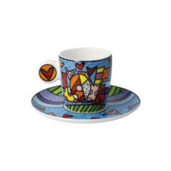 Romero Britto – Espressotasse “Love”