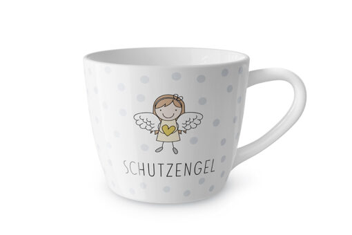 Maxi-Becher "Schutzengel mit Herz" - Geschenk für Dich