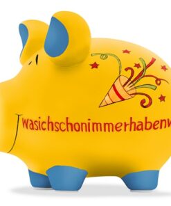 KCG Sparschwein "wasichschonimmerhabenwollte"