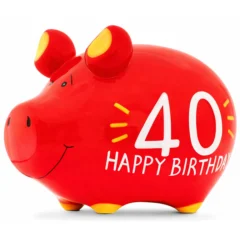 KCG Sparschwein "40. Geburtstag"