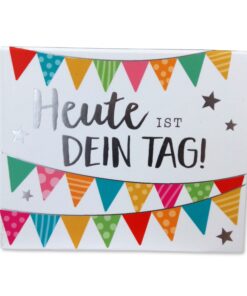 Geschenkbox mit Musik "Heute ist dein Tag!"