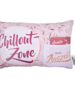 HERGO Sofahelden-Kissen "Chillout Zone" mit Karte