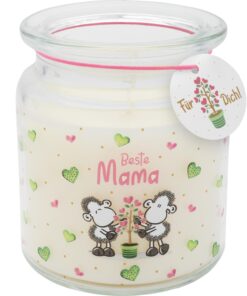 sheepworld - Kerze im Glas "Beste Mama"