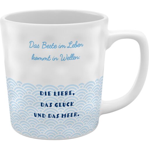 Sheepworld - Lieblingstasse "Das Beste im Leben kommt in Wellen..."