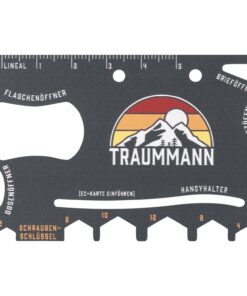 sheepworld Multi-Tool Karte "Traum MANN" mit Schutzhülle